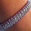 Bracelet Tressé Violet