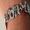 Bracelet Love Strass