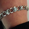 Bracelet acier avec strass